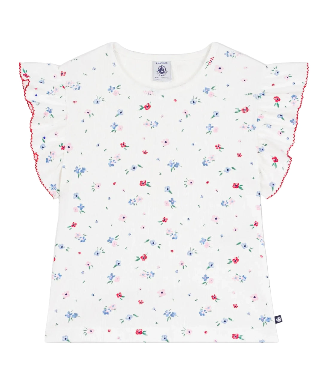 floral ruffle bubble