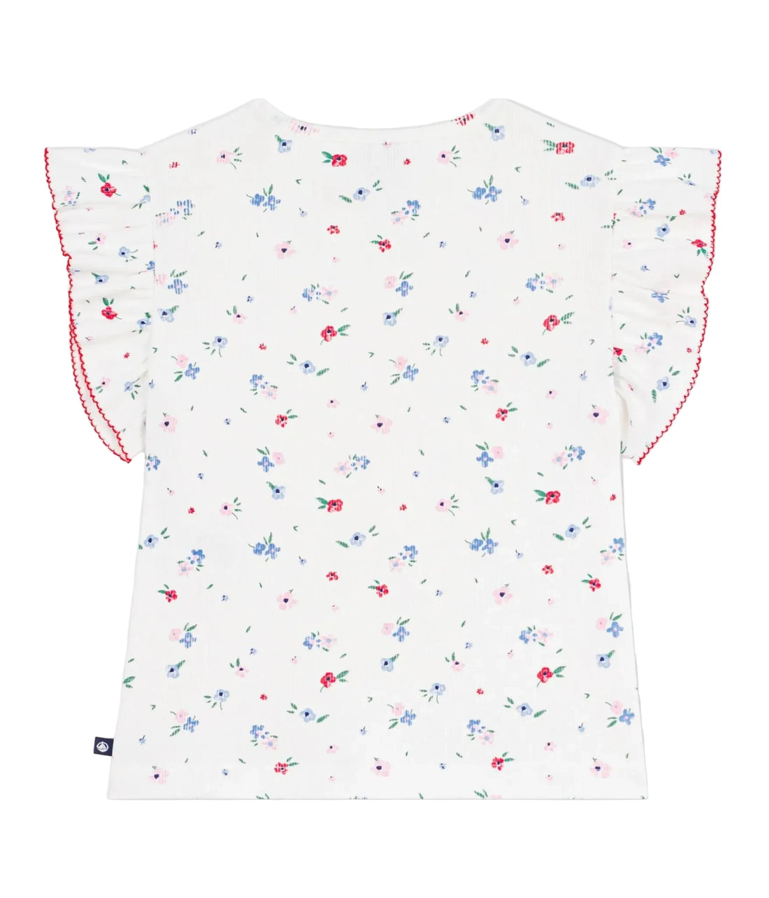 floral ruffle bubble