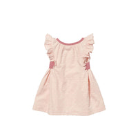 baby pink edie dress