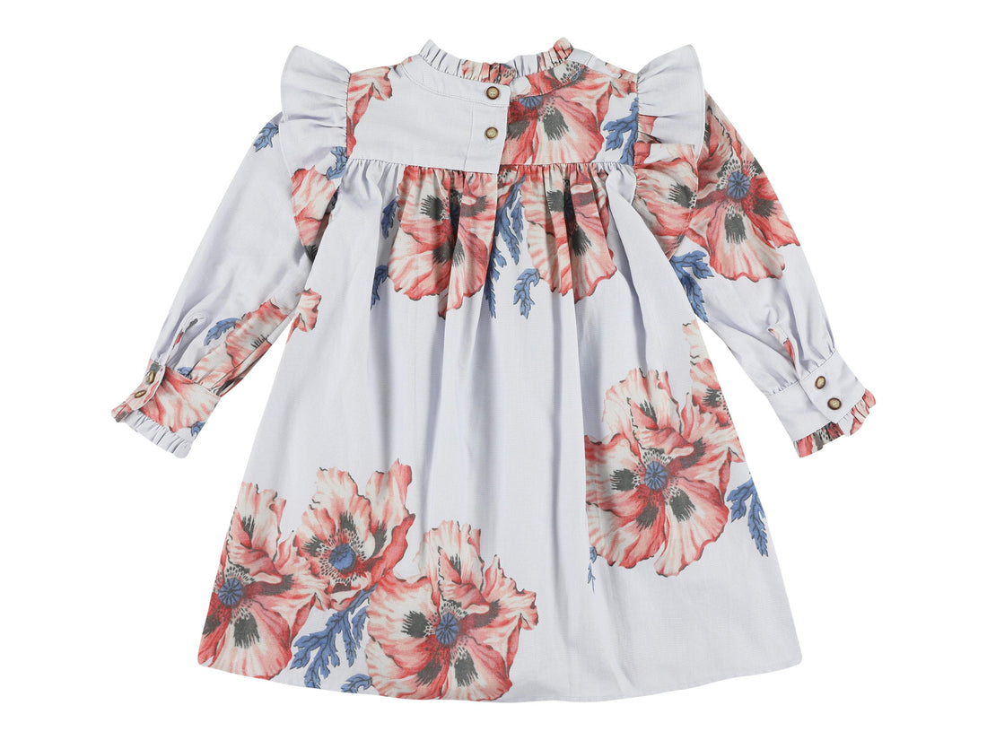 rookie ruffled ls dress