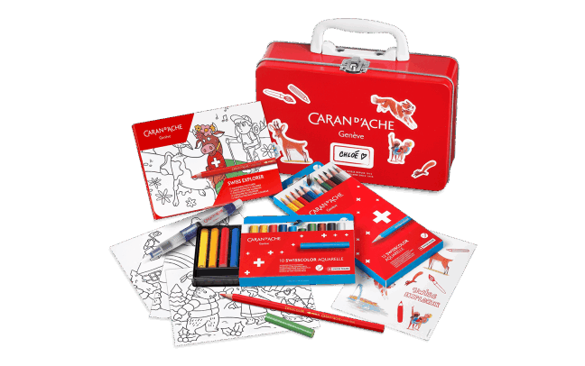 swiss color travel kit