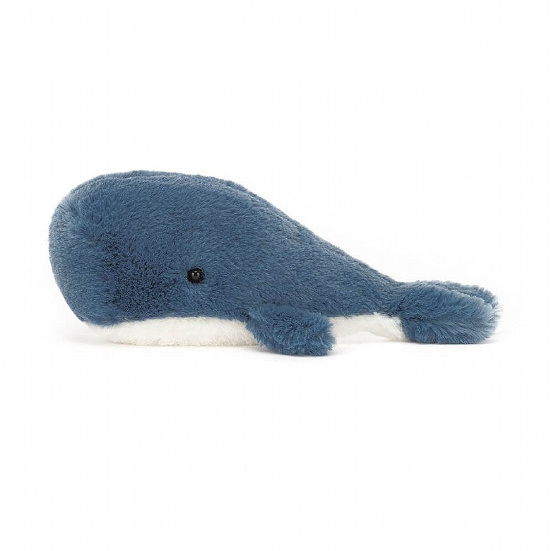 wavelly whale blue