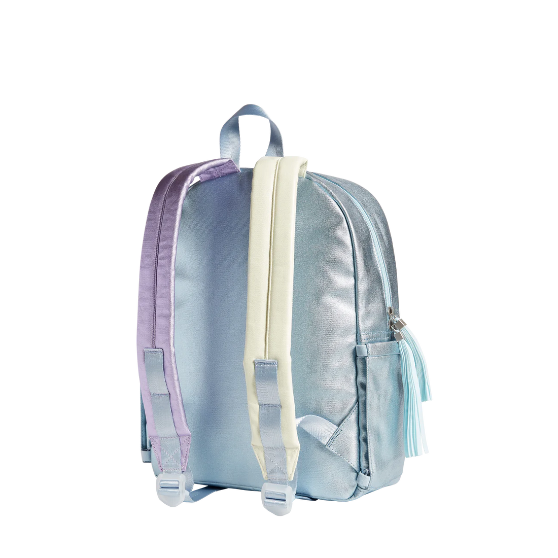 kane kids blue metallic backpack