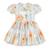 suri pleat chest dress