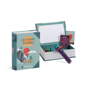 bedtime travels storybook torch set