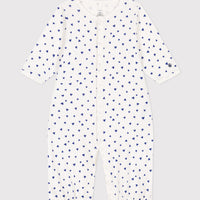 baby girl blue heart gown