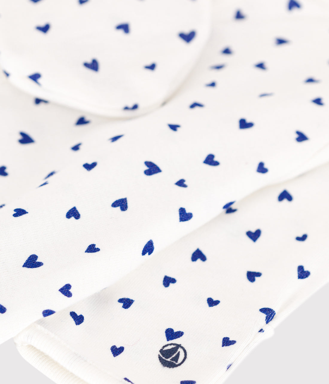 baby girl blue heart gown