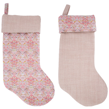 reversible stocking liberty strawberry pink