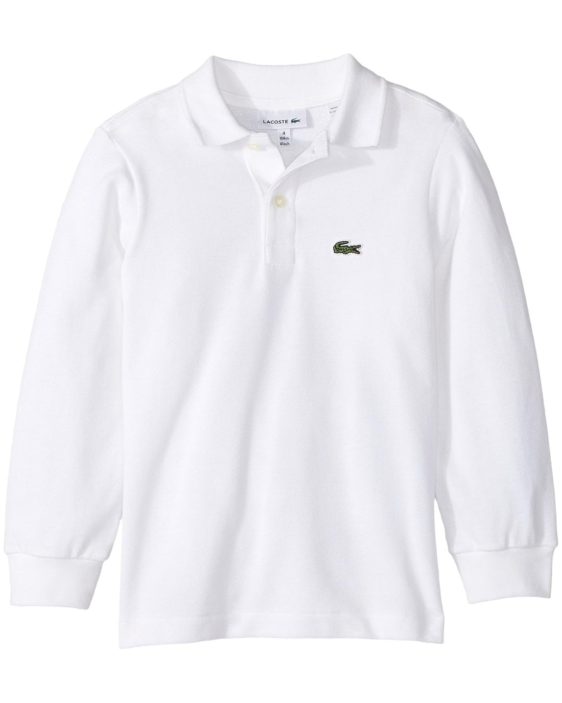 long sleeve kids polo shirt