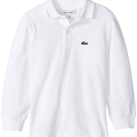 long sleeve kids polo shirt