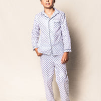 boys blue pajama set