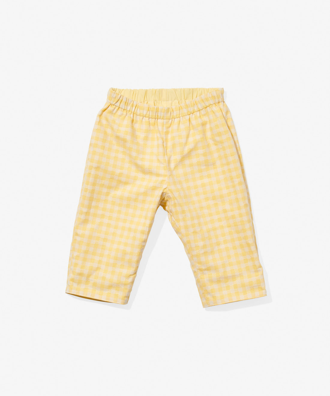 baby yellow reversible pants