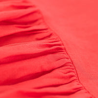 sleeveless linen dress