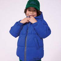 hooded puffer