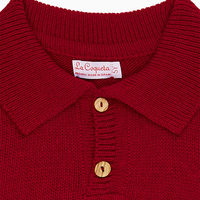 boys burgundy brio jumper