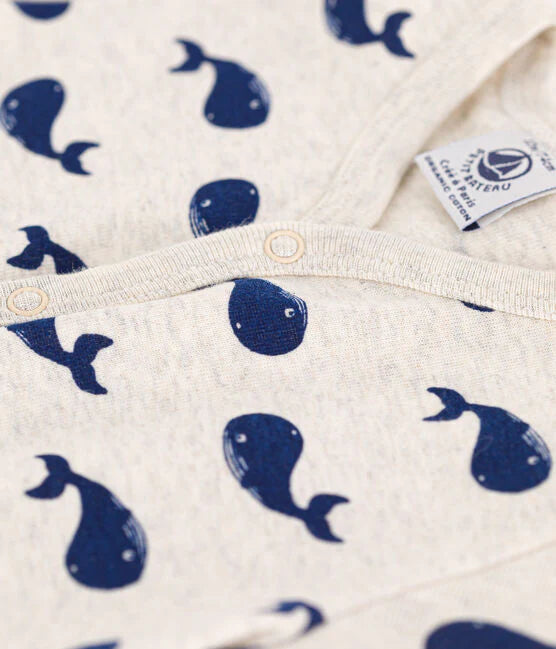 ss whale romper