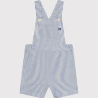seersucker short overall
