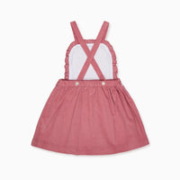 alexa cord pinafore skirt