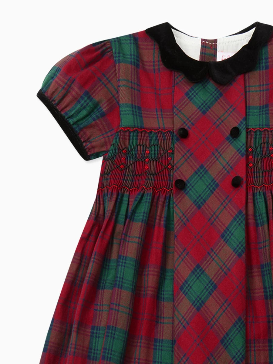 arcadia smocked dress