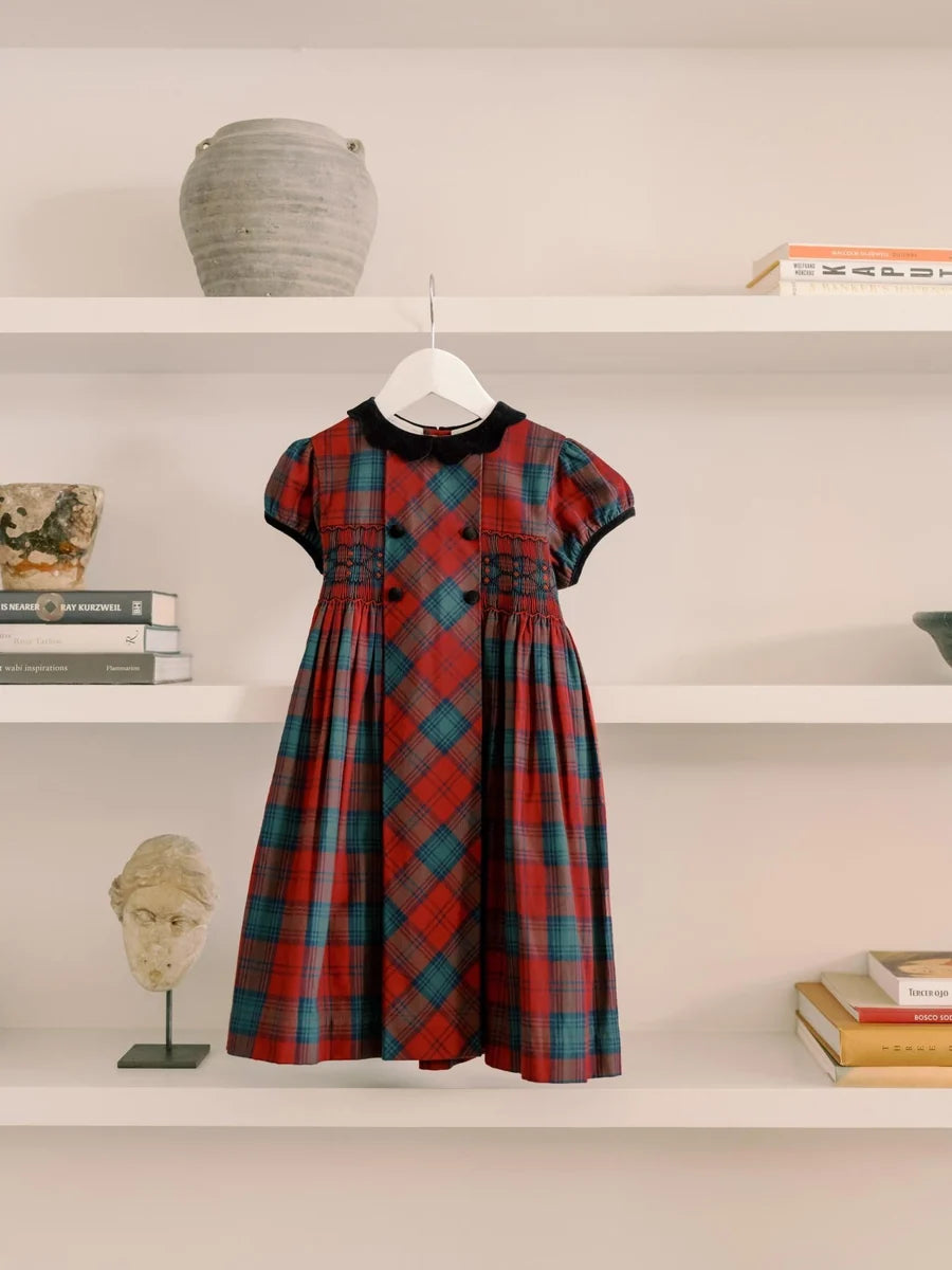 arcadia smocked dress