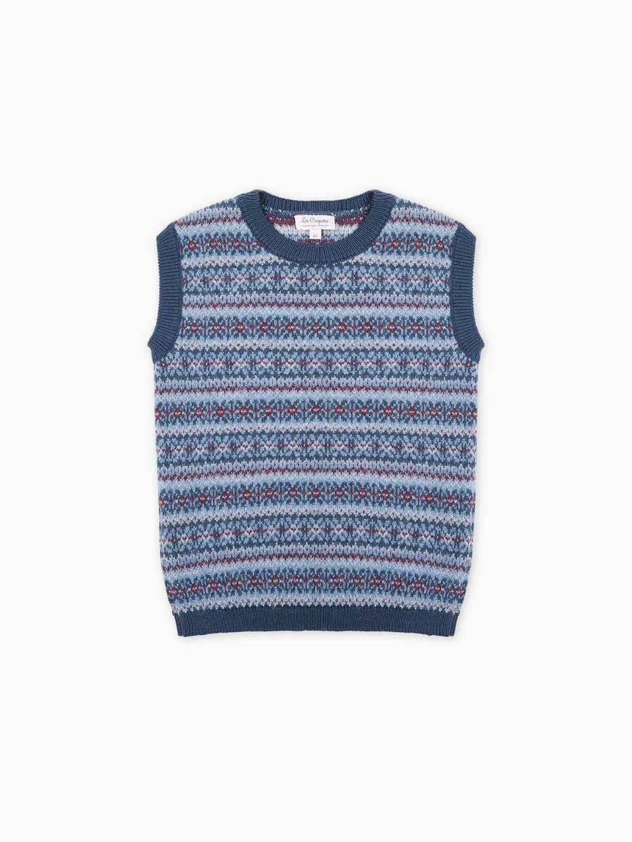 bb bromo merino vest
