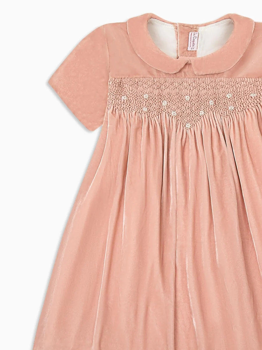 bb carlota smocked dress