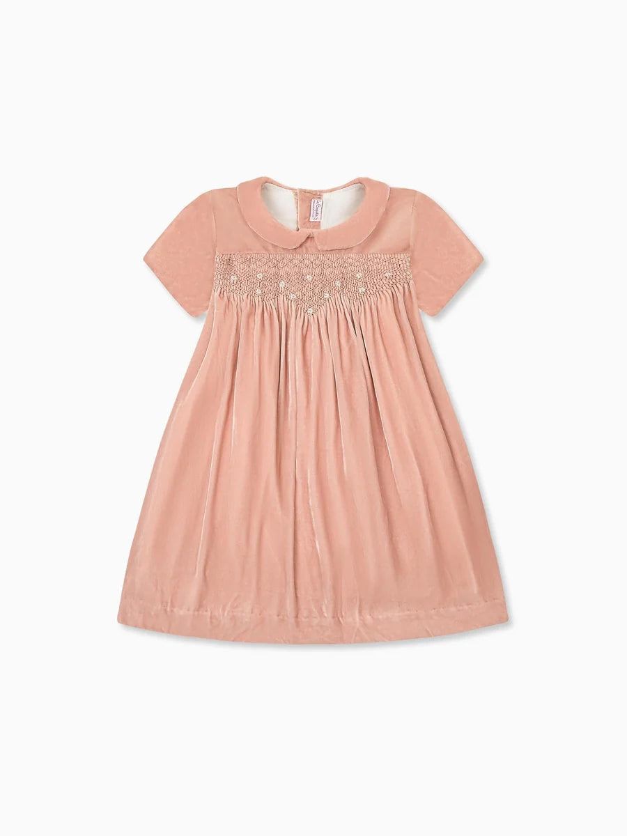 bb carlota smocked dress