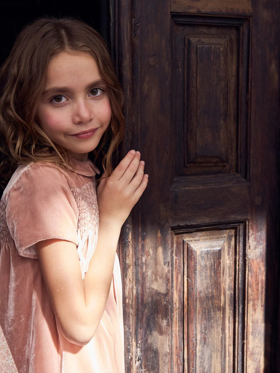 bb carlota smocked dress