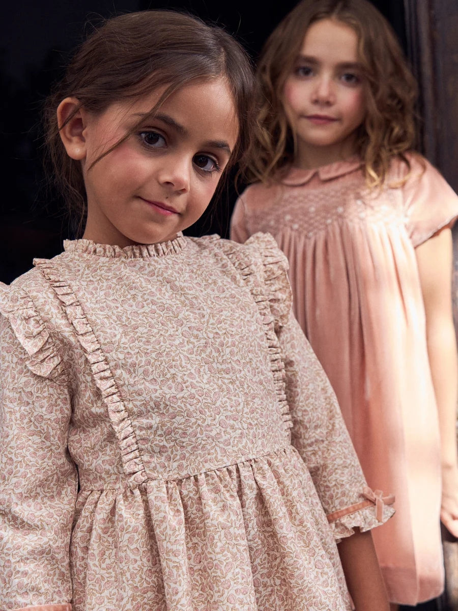 bb carlota smocked dress