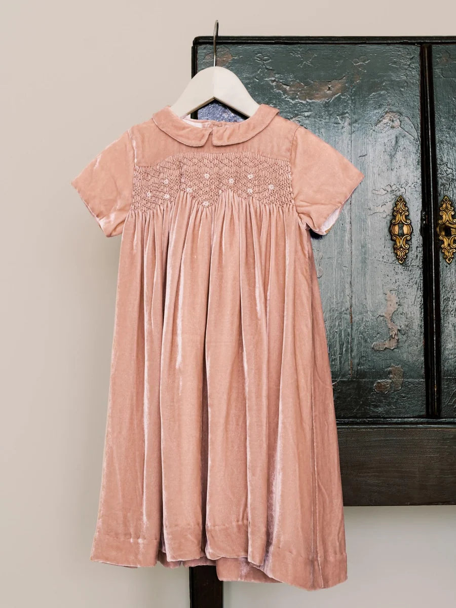 bb carlota smocked dress