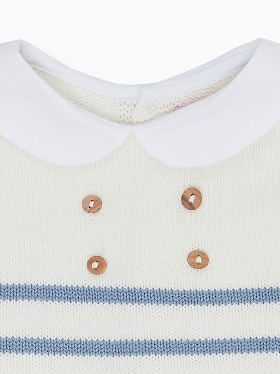 clavel cotton knit playsuit