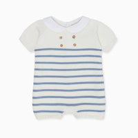 clavel cotton knit playsuit