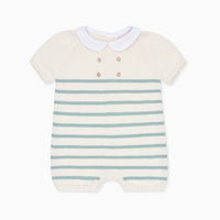 clavel knit playsuit