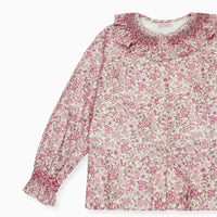 emanuella smocked shirt