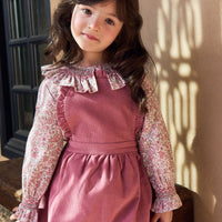 emanuella smocked shirt