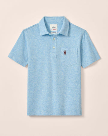 heathered original polo