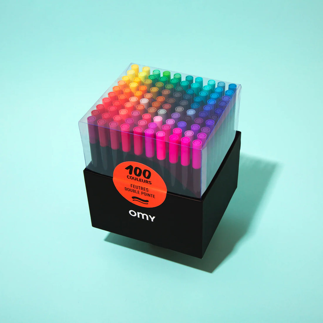 box of 100 markers