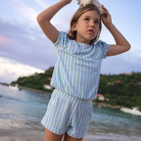 terry top & short set C