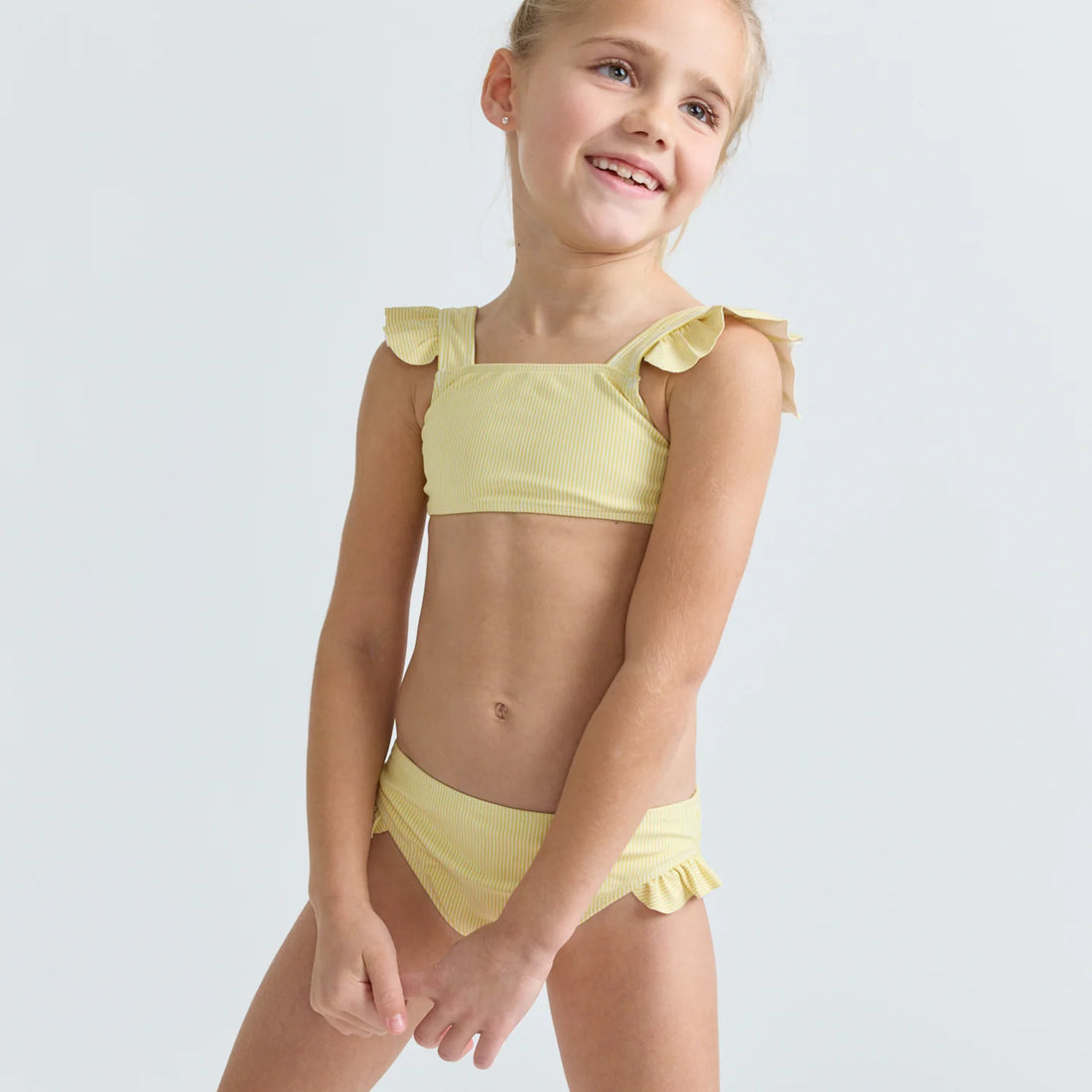 ruffle tie bikini