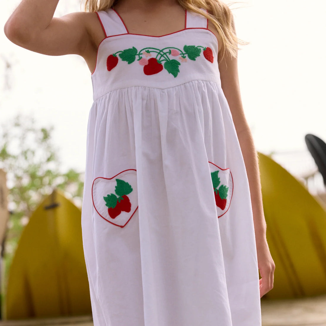heart pocket dress
