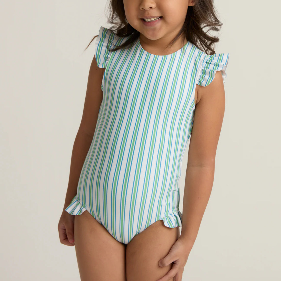 ruffle cap one piece C