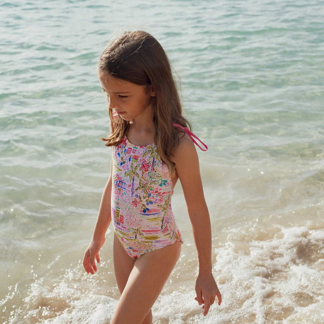 gigi print swimsuit