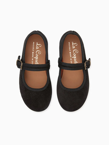 suede mary janes