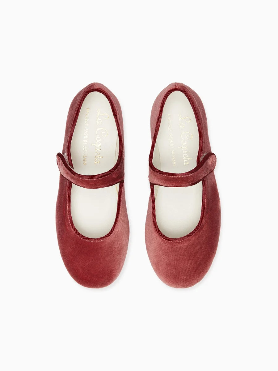 velvet mary janes