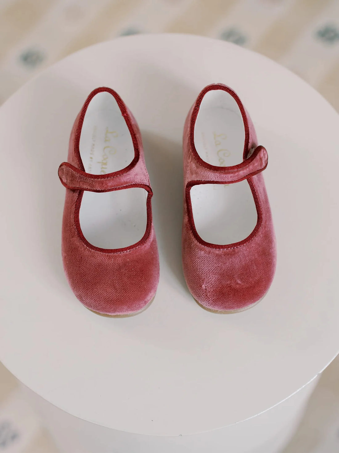 velvet mary janes