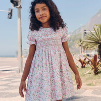 silvana smocked dress