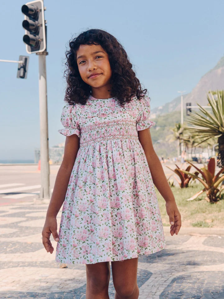 bb silvana smocked dress