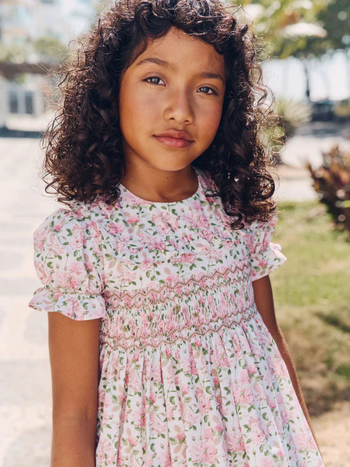 bb silvana smocked dress