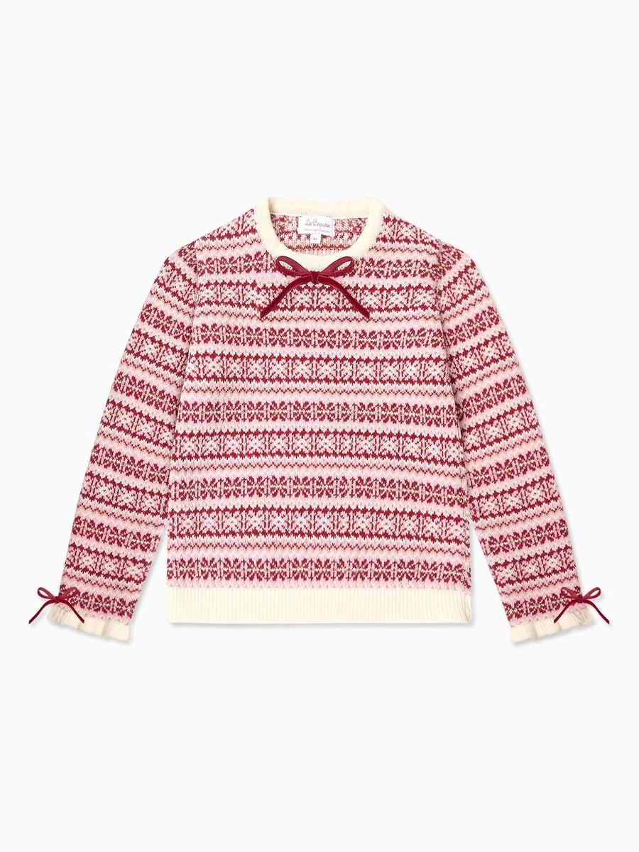 bb jade fair isle sweater