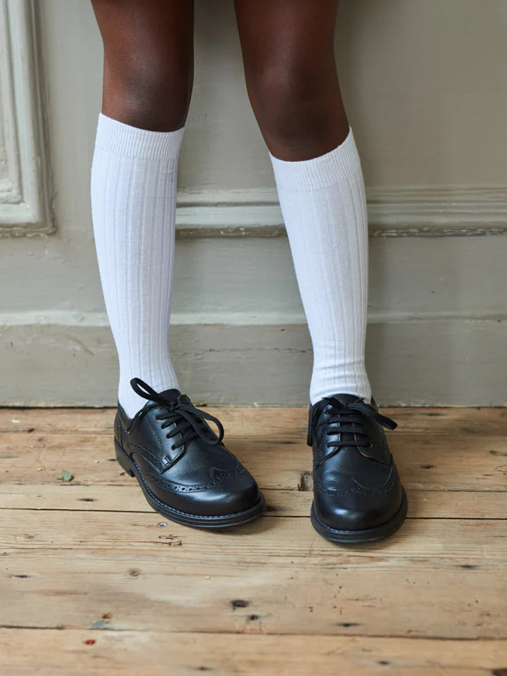 bb ribbed knee high socks